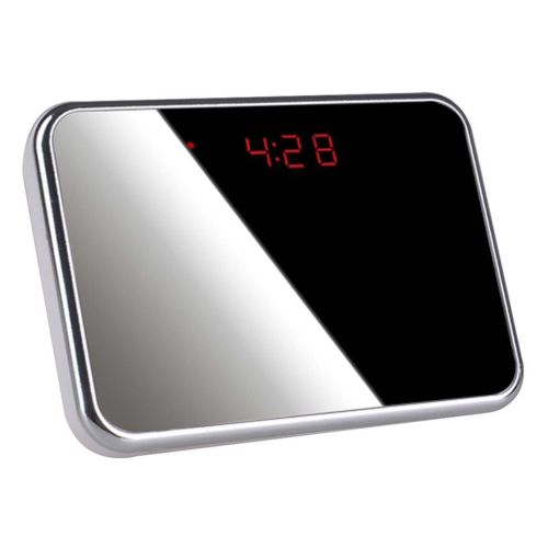 Mirror Style Spy Camera Clock and Motion Detection